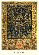 William Morris Prints Garden of Delight oil on canvas